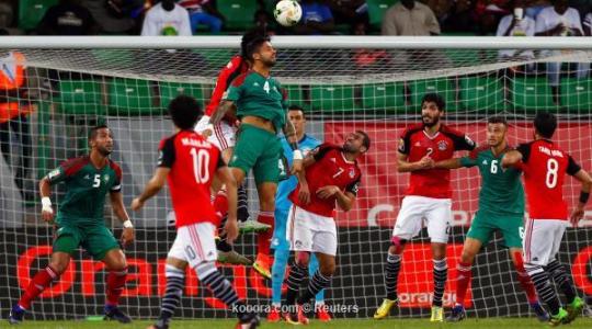 من ملعب المباراة