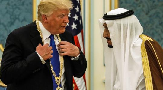 ترامب والملك سلمان