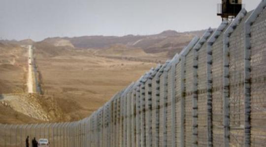 جانب من السياج الإسرائيلي الحدودي مع مصر