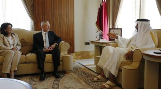 قطر وامريكا
