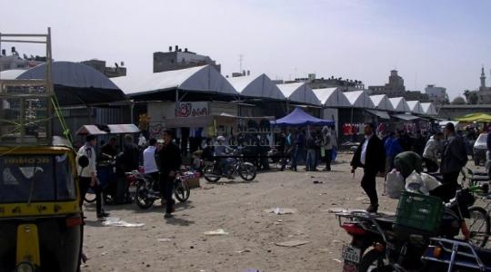 سوق اليرموك الشعبي  بغزة