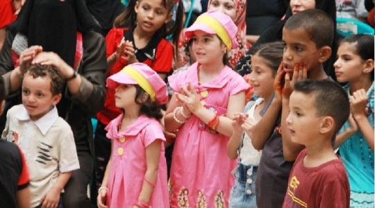 اطفال مصابون بالسرطان بغزة