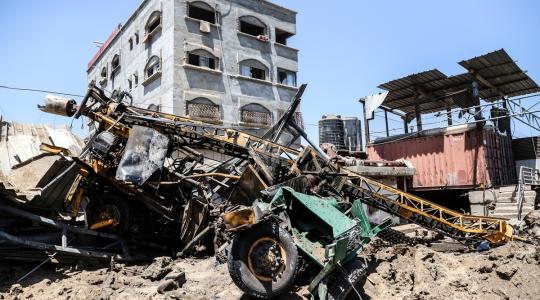 صور لقصف غزة الأخير