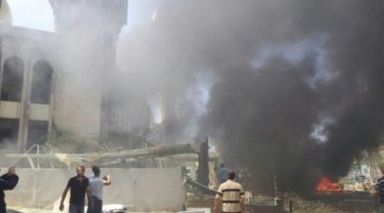 تفجير مسجد في اليمن