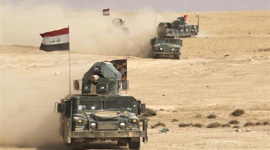 الجيش العراقي يهاجم الموصل لتحريرها من داعش
