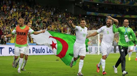 منتخب الجزائر في كأس العالم 2014