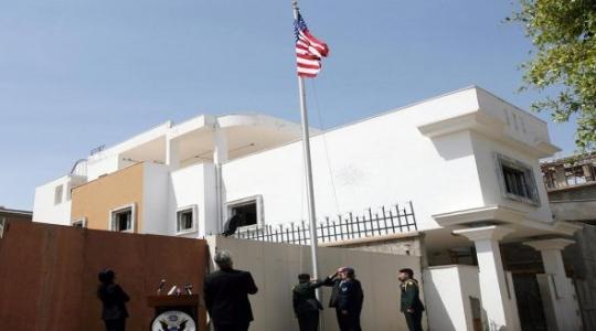 السفارة الامريكية في ليبيا