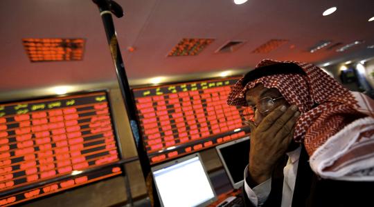 انخفاض البورصة في السعودية