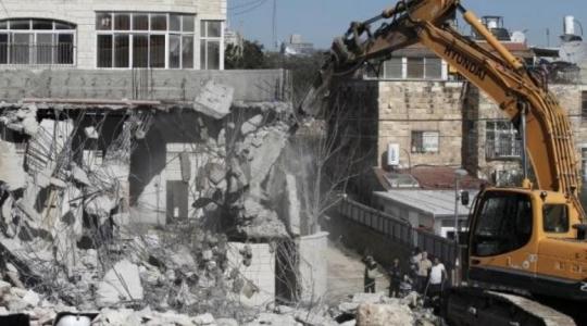 قوات الاحتلال تهدم منزل في الضفة (ارشيف)