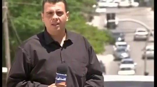 فؤاد جرادة مراسل تلفزيون فلسطين