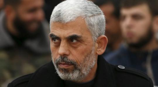 يحيى السنوار رئيس المكتب السياسي لحركة حماس في قطاع غزة