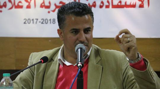 الصحفي عبد الناصر أبو عون