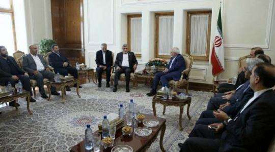 وفد حماس في طهران