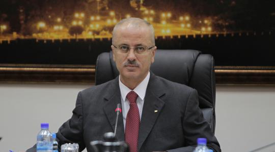 رئيس الحكومة الفلسطينية رامي الحمد الله