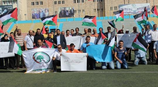 فعاليات رياضية دعما وإسنادا لتثبيت الملعب البيتي الفلسطيني (1)