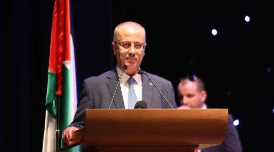 د. رامي الحمد الله رئيس الحكومة الفلسطينية