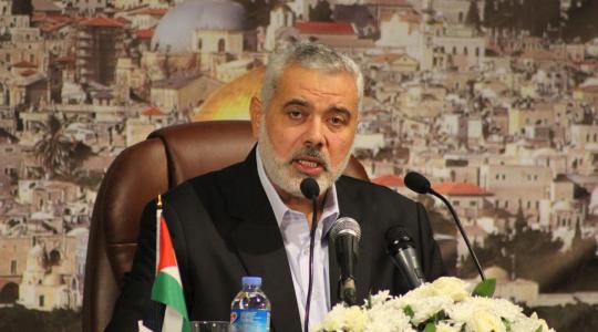 إسماعيل هنية نائب رئيس المكتب السياسي لحركة حماس 