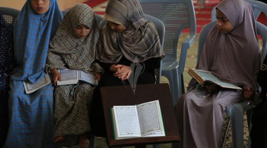 حفظ أجزاء من كتاب الله عز وجل