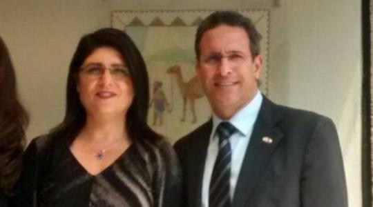 السفير الاسرائيلي في تشيلي وزوجته