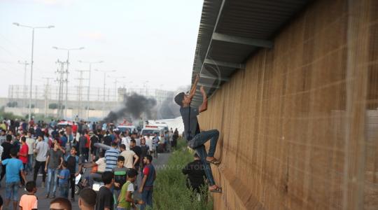 مواجهات حاجز بيت حانون ‫(43516432)‬ ‫‬.JPG