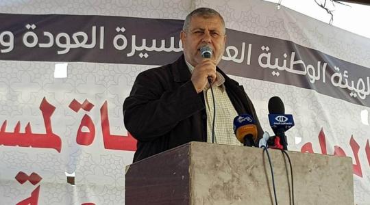 خالد البطش رئيس الهيئة الوطنية العليا لمسيرة العودة