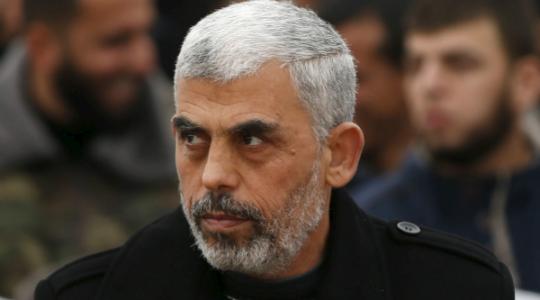  رئيس حركة حماس في قطاع غزة يحيى السنوار