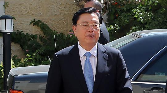 رئيس النواب عن الحزب الحاكم في الصين تشانغ دي جيانغ