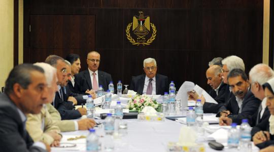 اجتماع اللجنة المركزية لحركة فتح برئاسة الرئيس محمود عباس