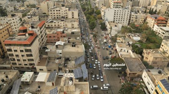 عودة الحياة الطبيعية في قطاع غزة بعد قرار منع التجول (11).JPG