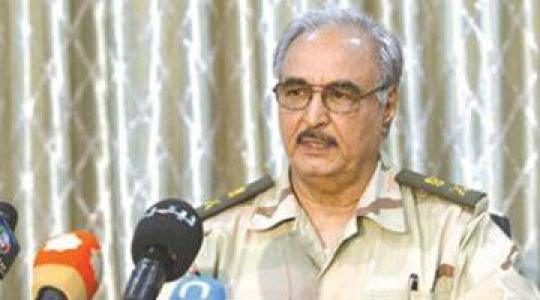 الرائد محمد حجازى المتحدث باسم الجيش الليبى