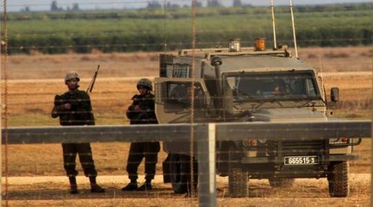 السياج الفاصل على حدود قطاع غزة