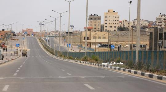 شوارع غزة خالية (6).JPG
