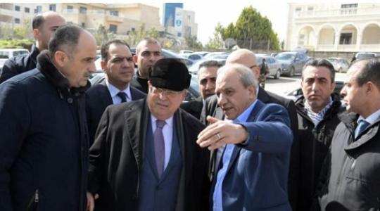 ماجد فرج ومحمود عباس