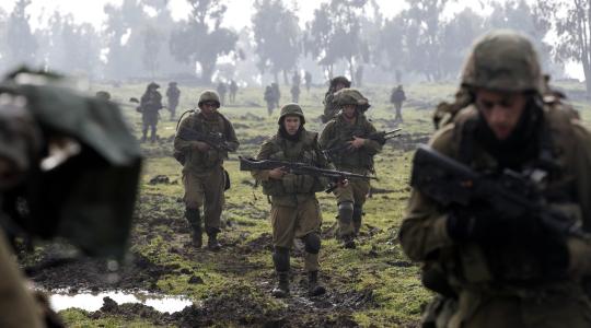 مناورة عسكرية إسرائيلية