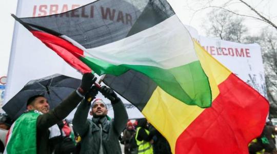 الفلسطينيون في بلجيكا