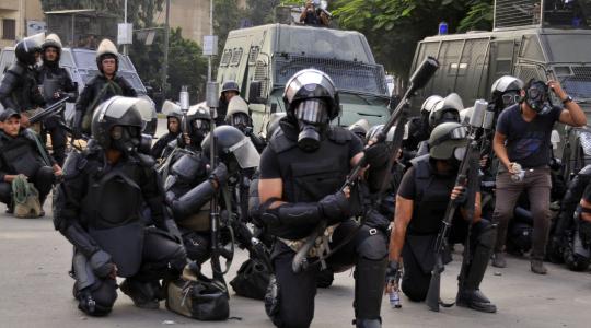 قوات الأمن المصري