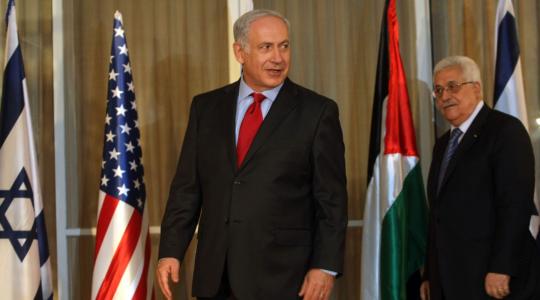 الرئيس عباس و نتنياهو