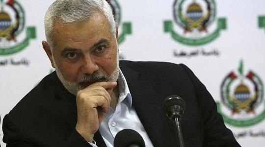 سماعيل هنية رئيس المكتب السياسي لحركة المقاومة الإسلامية "حماس