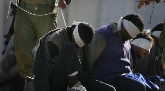 معتقلون فلسطينيون