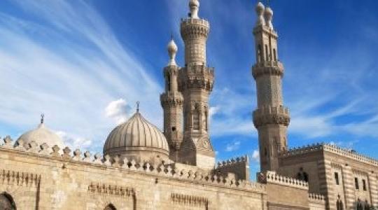 اندلاع حريق في الجامع الازهر بمصر