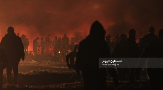 الإرباك الليلي على حدود قطاع غزة (2)