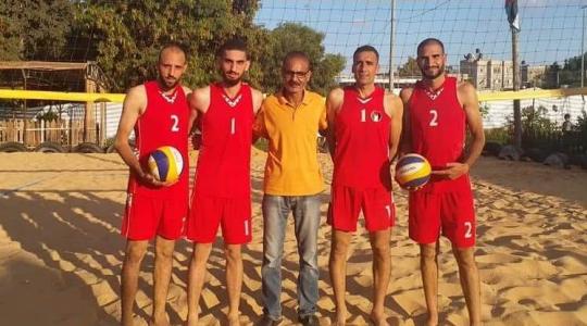 منتخب كرة الطائرة الشاطئية الفلسطيني