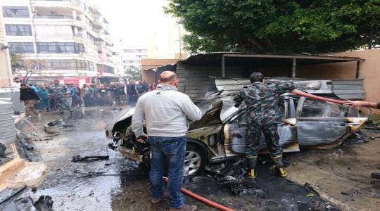سيارة محمد حمدان التي انفجرت