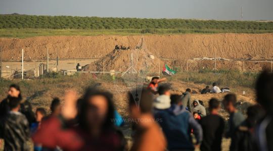مواجهات على حدود قطاع غزة  ‫(43778573)‬ ‫‬.JPG