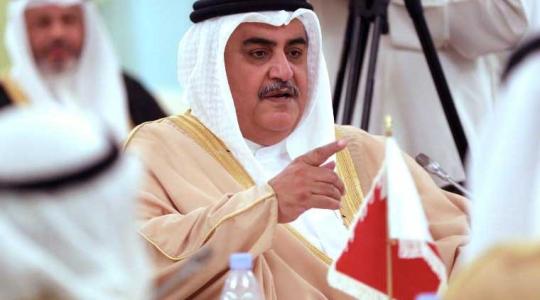 وزير الخارجية البحريني خالد العطية