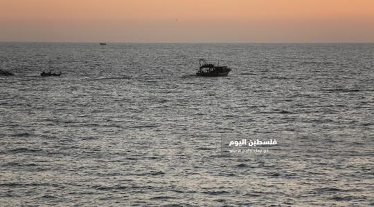 شاطئ بحر غزة
