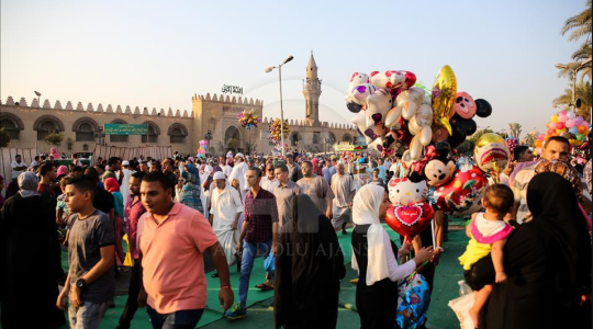 فرحة المصريين في عيد الاضحى
