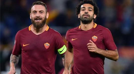 النجم محمد صلاح وأسطورة روما دي روسي