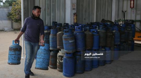  أزمة الغاز في قطاع غزة رغم الحديث عن إدخاله (15).JPG