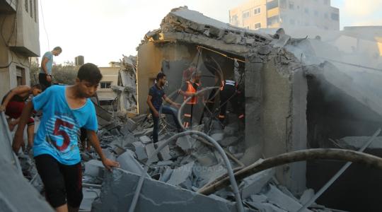 قصف على غزة - أرشفية